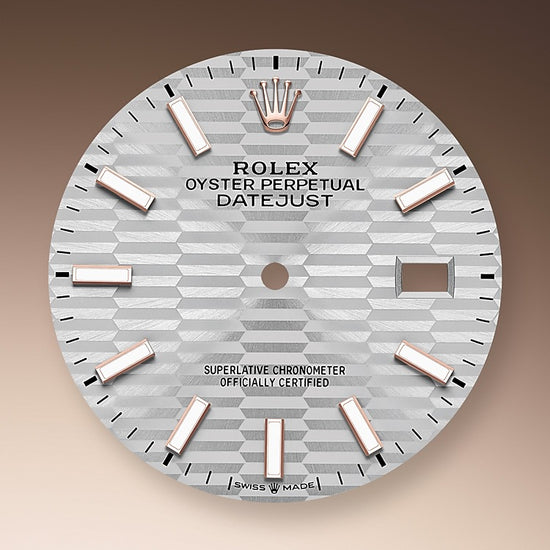 Rolex Replica Watch Datejust 36, 18k Everose Gold and Stainless Steel, 36mm, 126201-0034