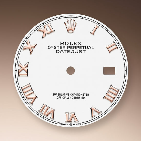 Rolex Replica Watch Datejust 36, 18k Everose Gold and Stainless Steel, 36mm, 126231-0015