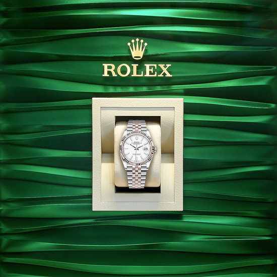 Rolex Replica Watch Datejust 36, 18k Everose Gold and Stainless Steel, 36mm, 126231-0017