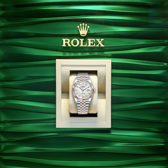 Rolex Replica Watch Datejust 36, 18k Everose Gold and Stainless Steel, 36mm, 126231-0021