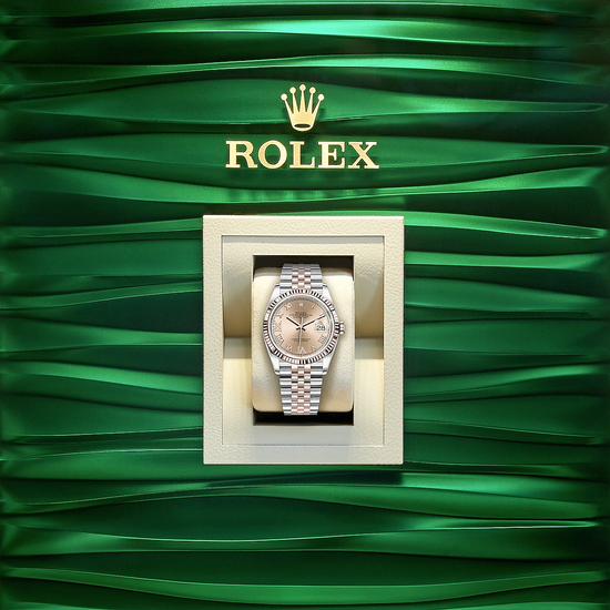 Rolex Replica Watch Datejust 36, 18k Everose Gold and Stainless Steel, 36mm, 126231-0027