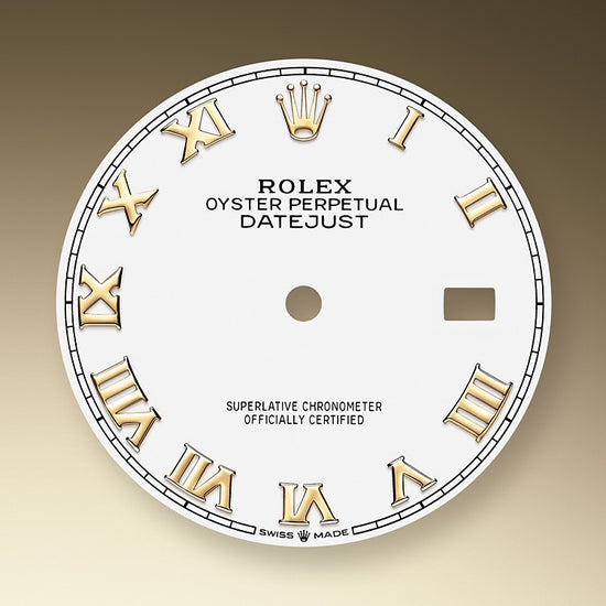 Rolex Replica Watch Datejust 36, 18k Yellow Gold and Stainless Steel, 36mm, 126233-0029
