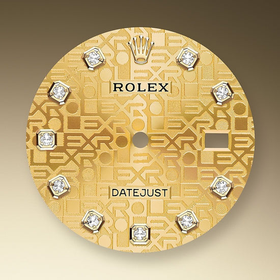 Rolex Replica Watch Datejust 36, 18k Yellow Gold and Stainless Steel, 36mm, 126233-0033