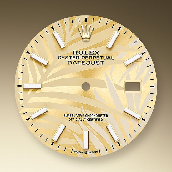 Rolex Replica Watch Datejust 36, 18k Yellow Gold and Stainless Steel, 36mm, 126233-0037