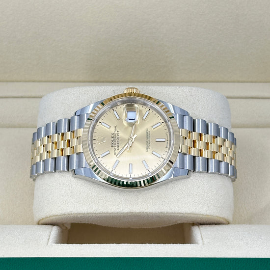 Rolex Replica Watch Datejust 36 Oystersteel and 18k Yellow Gold 126233-0015