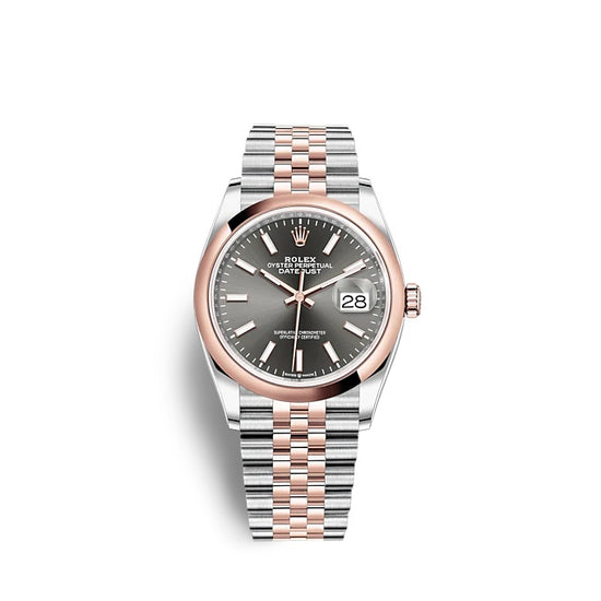 Rolex Replica Watch Datejust 36 Oystersteel and Everose gold 126201-0013