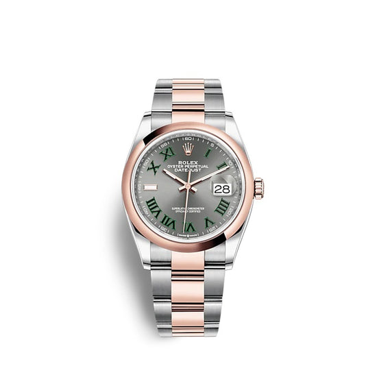 Rolex Replica Watch Datejust 36 Oystersteel and Everose gold 126201-0030