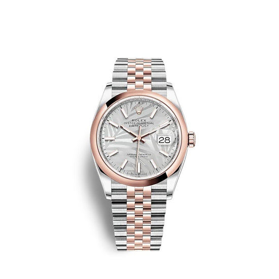Rolex Replica Watch Datejust 36 Oystersteel and Everose gold 126201-0031