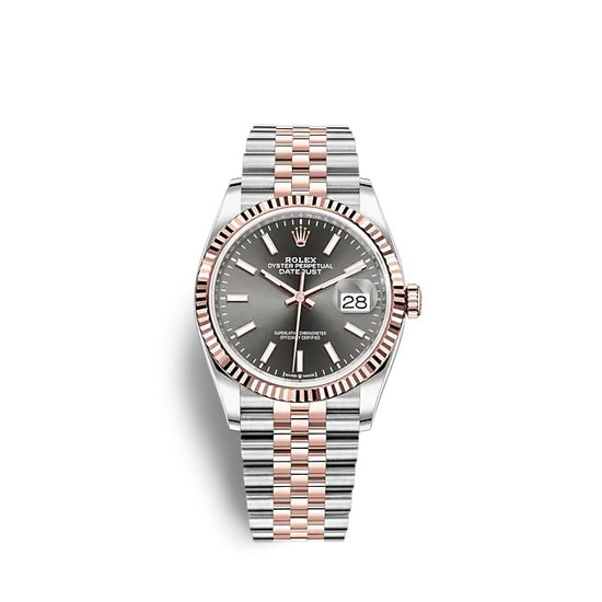 Rolex Replica Watch Datejust 36 Oystersteel and Everose gold 126231-0013