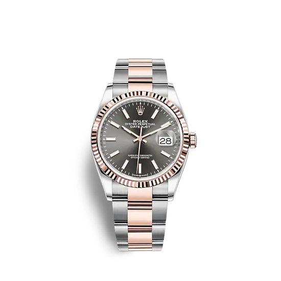 Rolex Replica Watch Datejust 36 Oystersteel and Everose gold 126231-0014