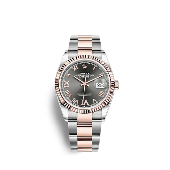 Rolex Replica Watch Datejust 36 Oystersteel and Everose gold 126231-0024