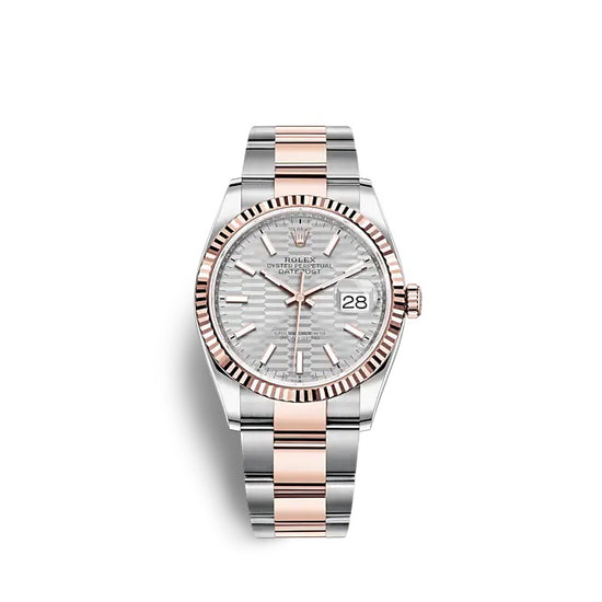 Rolex Replica Watch Datejust 36 Oystersteel and Everose gold 126231-0034