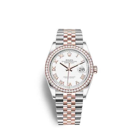 Rolex Replica Watch Datejust 36 Oystersteel and Everose gold 126281RBR-0003