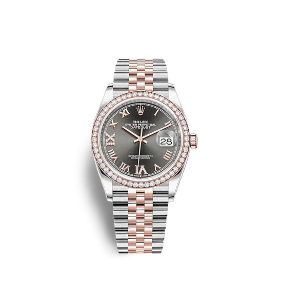 Rolex Replica Watch Datejust 36 Oystersteel and Everose gold 126281RBR-0011