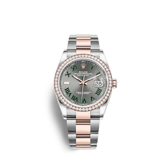 Rolex Replica Watch Datejust 36 Oystersteel and Everose gold 126281RBR-0018