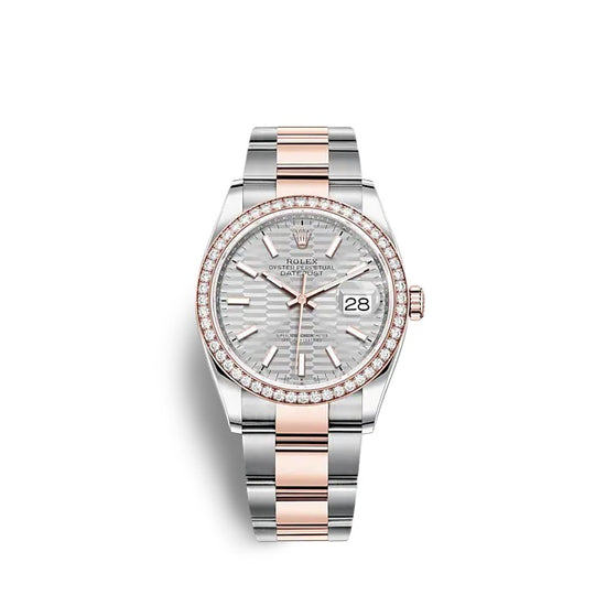 Rolex Replica Watch Datejust 36 Oystersteel and Everose gold 126281RBR-0022