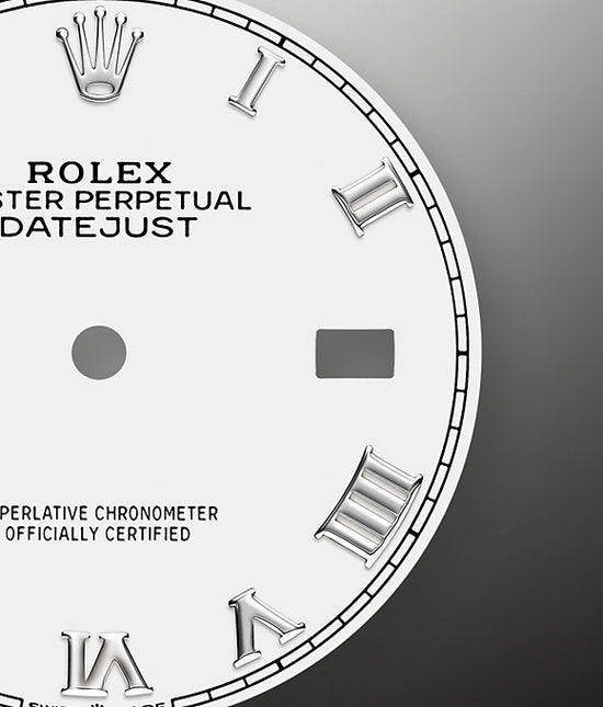 Rolex Replica Watch Datejust 36 Oystersteel and white gold 126234-0026