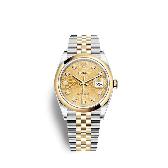 Rolex Replica Watch Datejust 36 Oystersteel and yellow gold 126203-0033