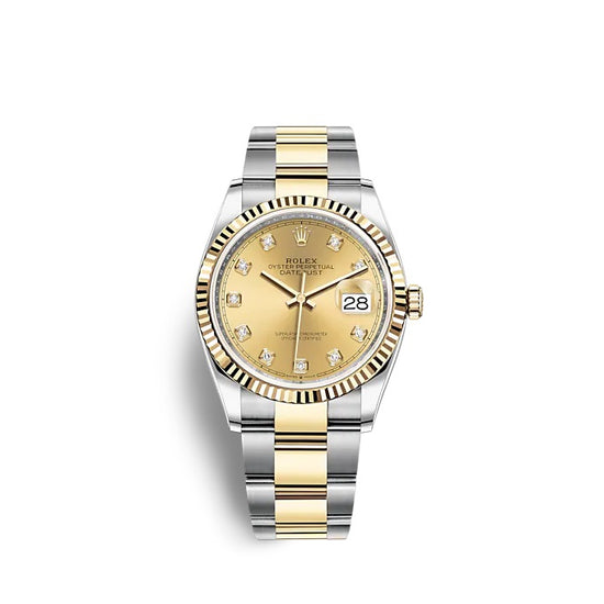 Rolex Replica Watch Datejust 36 Oystersteel and yellow gold 126233-0018