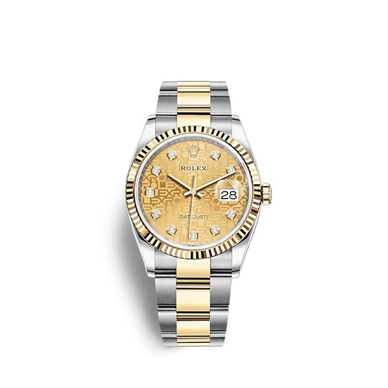 Rolex Replica Watch Datejust 36 Oystersteel and yellow gold 126233-0034