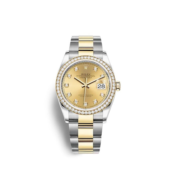Rolex Replica Watch Datejust 36 Oystersteel and yellow gold 126283RBR-0004