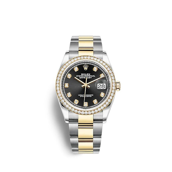 Rolex Replica Watch Datejust 36 Oystersteel and yellow gold 126283RBR-0008