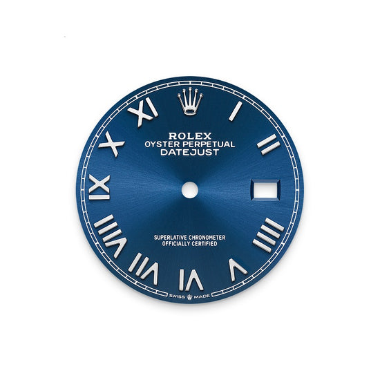Rolex Replica Watch Datejust 36, Oystersteel, Bright blue sunray dial, Domed Jubilee, 126200-0029