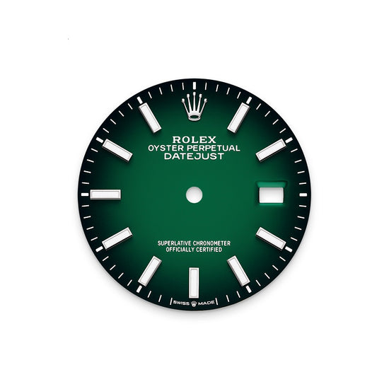 Rolex Replica Watch Datejust 36, Oystersteel, Green ombré dial, Domed Jubilee, 126200-0026