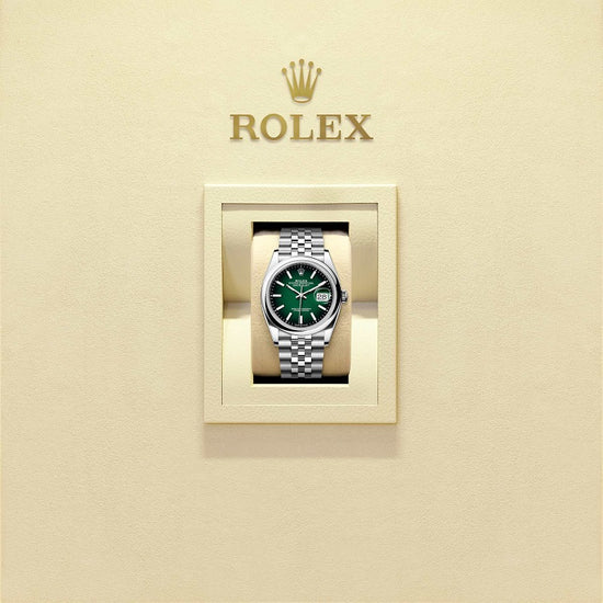 Rolex Replica Watch Datejust 36, Oystersteel, Green ombré dial, Domed Jubilee, 126200-0026