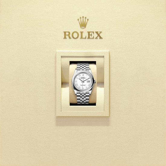 Rolex Replica Watch Datejust 36, Oystersteel, Intense White dial , Domed Jubilee, 126200-0027
