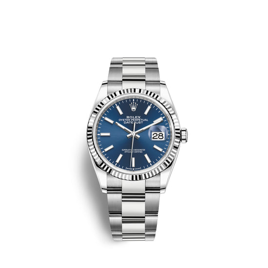 Rolex Replica Watch Datejust 36, Stainless Steel and 18k White Gold, 36mm, 126234-0018