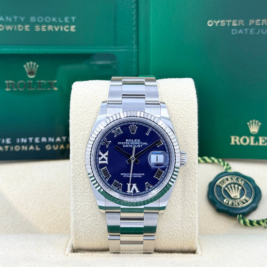 Rolex Replica Watch Datejust 36, Stainless Steel and 18k White Gold, 36mm, 126234-0022