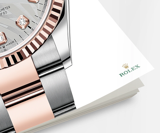Rolex Replica Watch Datejust 36mm, Oystersteel and 18k Everose Gold, 126231-0038