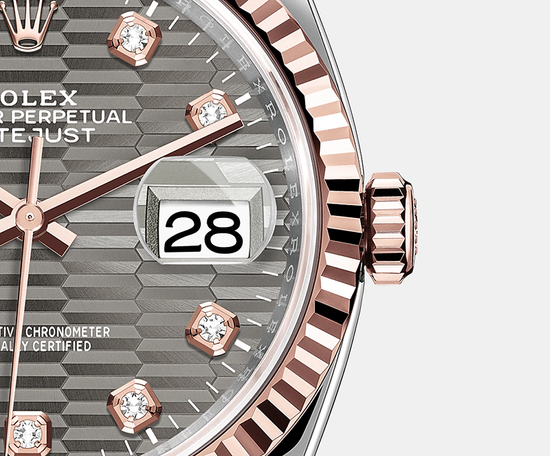 Rolex Replica Watch Datejust 36mm, Oystersteel and 18k Everose Gold, 126231-0041