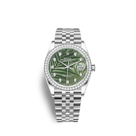 Rolex Replica Watch Datejust 36mm, Oystersteel and 18k White Gold, 126284rbr-0047