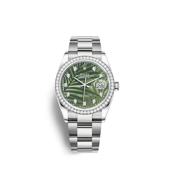 Rolex Replica Watch Datejust 36mm, Oystersteel and 18k White Gold, 126284rbr-0048