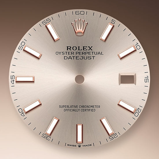 Rolex Replica Watch Datejust 41, 18k Everose Gold and Stainless Steel, 41mm, 126301-0010