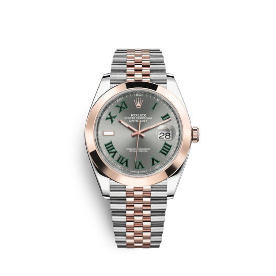 Rolex Replica Watch Datejust 41, 18k Everose Gold and Stainless Steel, 41mm, 126301-0016