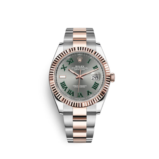 Rolex Replica Watch Datejust 41, 18k Everose Gold and Stainless Steel, 41mm, 126331-0015