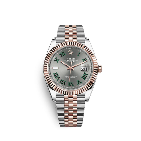 Rolex Replica Watch Datejust 41, 18k Everose Gold and Stainless Steel, 41mm, 126331-0016
