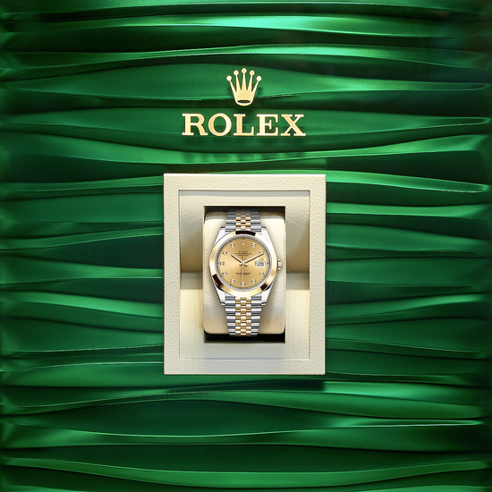 Rolex Replica Watch Datejust 41, 18k Yellow Gold and Stainless Steel, 41mm, 126303-0012