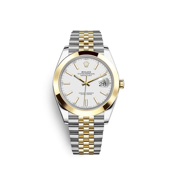 Rolex Replica Watch Datejust 41, 18k Yellow Gold and Stainless Steel, 41mm, 126303-0016