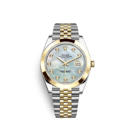 Rolex Replica Watch Datejust 41, 18k Yellow Gold and Stainless Steel, 41mm, 126303-0018