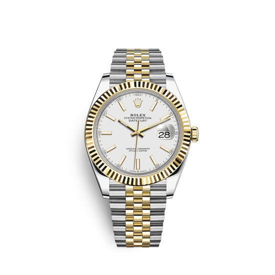 Rolex Replica Watch Datejust 41, 18k Yellow Gold and Stainless Steel, 41mm, 126333-0016