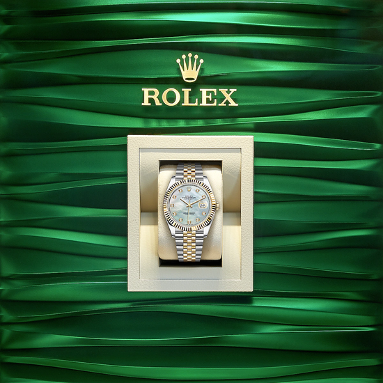 Rolex Replica Watch Datejust 41, 18k Yellow Gold and Stainless Steel, 41mm, 126333-0018