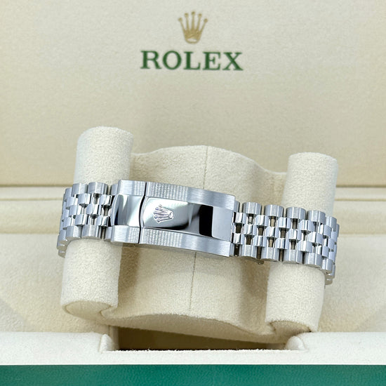 Rolex Replica Watch Datejust 41, Oystersteel, 18k White Gold, and Diamonds, 41mm, 126334-0006