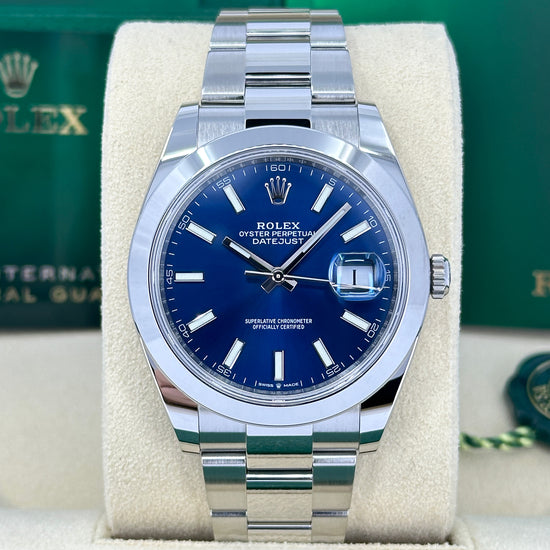 Rolex Replica Watch Datejust 41, Oystersteel, 41mm, Oyster, 126300-0001