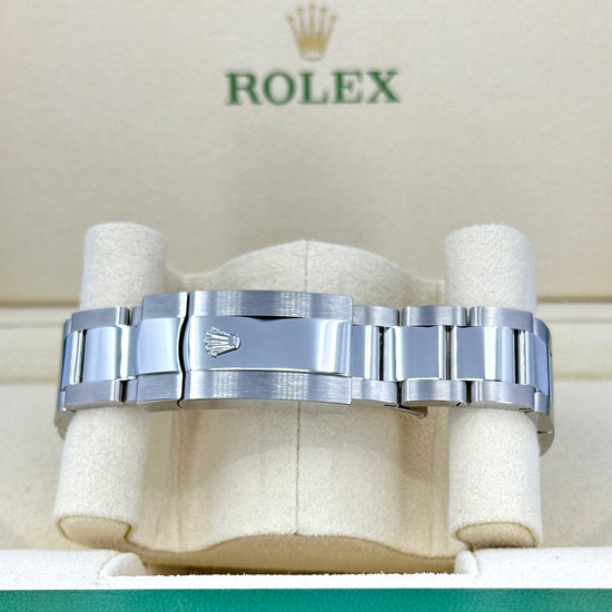 Rolex Replica Watch, Datejust 41, Oystersteel, 41mm, Slate/Rhodium Dial, Oyster, 126300-0007