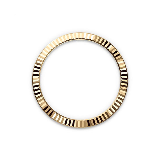 Rolex Replica Watch Datejust 41, Oystersteel and 18k Yellow Gold, Intense White Roman dial, Fluted Oyster, 126333-0025