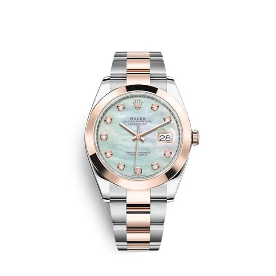 Rolex Replica Watch Datejust 41 Oystersteel and Everose gold 126301-0013